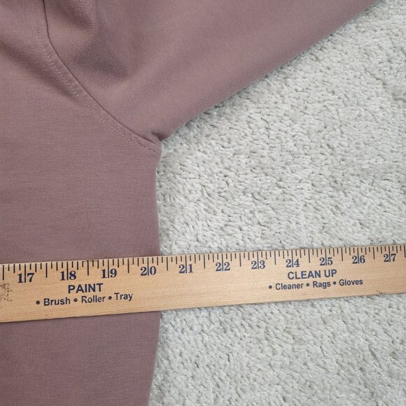 Cuts Clothing Hoodie Mens Size Medium Dusty Pink Classic Fit Pullover Sweatshirt - Picture 6 of 7